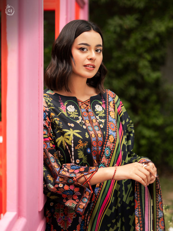 POPIN vol #7 By GULL JEE BRAND printed lawn wholesale market.