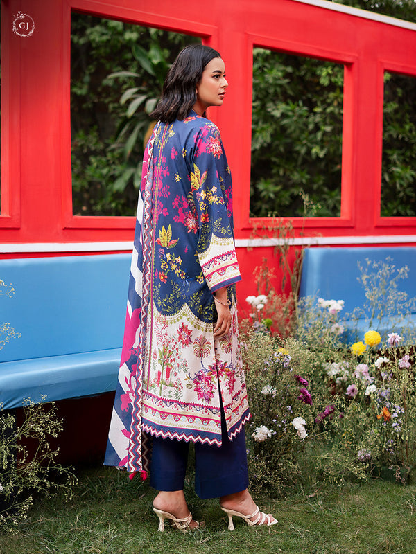 POPIN vol #7 By GULL JEE BRAND printed lawn wholesale market.