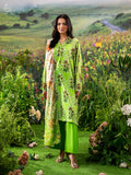 Three Pieces Printed Lawn.