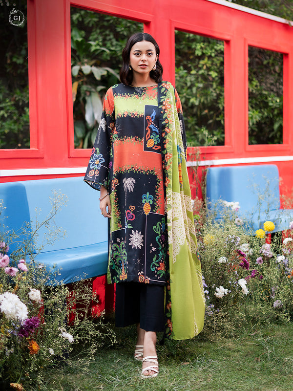 POPIN vol #7 By GULL JEE BRAND printed lawn wholesale market.