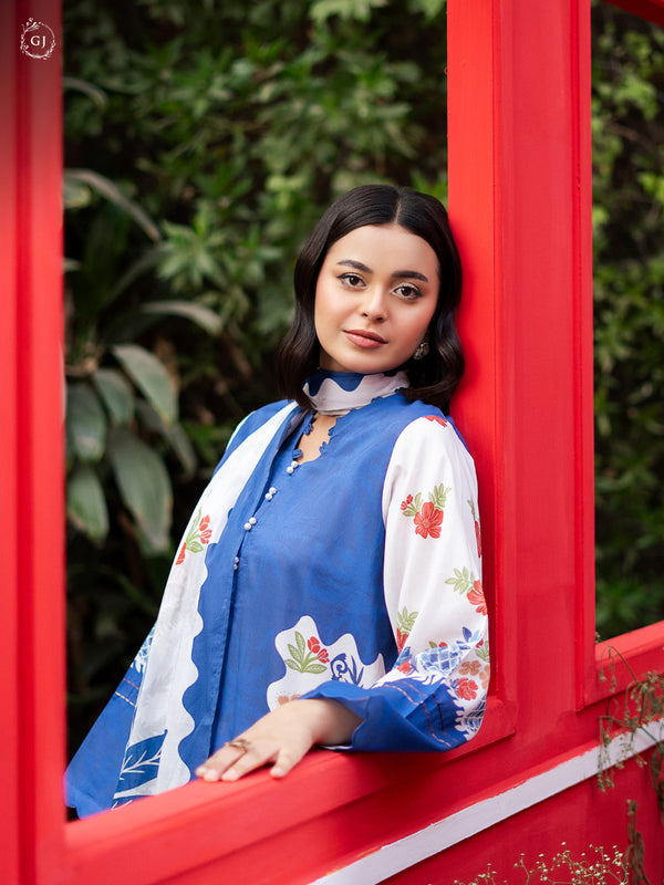 POPIN vol #7 By GULL JEE BRAND printed lawn wholesale market.