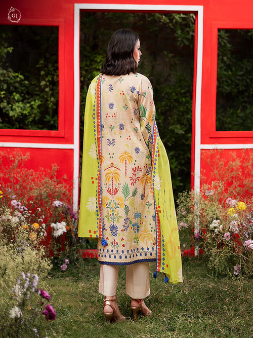 POPIN vol #7 By GULL JEE BRAND printed lawn wholesale market.