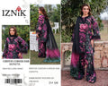IZNIK 3 pcs lawn with VOIL DUPATTA. wholesale market.